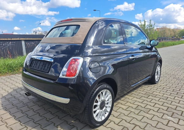 Fiat 500 cena 20900 przebieg: 159000, rok produkcji 2011 z Płoty małe 562